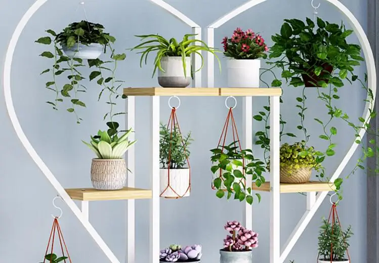 Flower shelf, multi-storey interior special price living room, ceiling orchid bedroom, household saving space, balcony decoratio