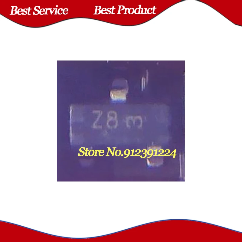 

200 Pcs/Lot BZX84C9V1LT1G Z8 SOT23-3 New and Original In Stock