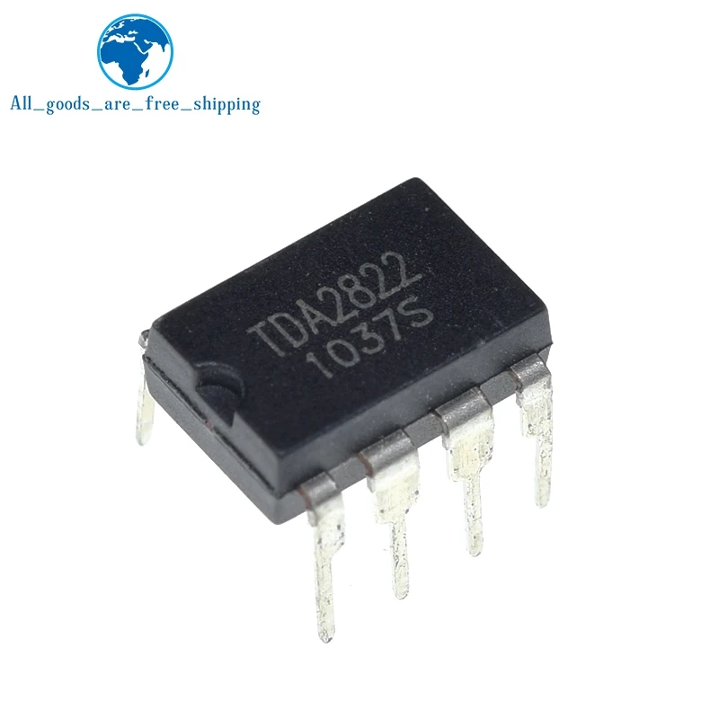 10 шт. TDA2822M DIP8 TDA2822 DIP 2822M 8 новый и оригинальный IC|Интегральные схемы| |