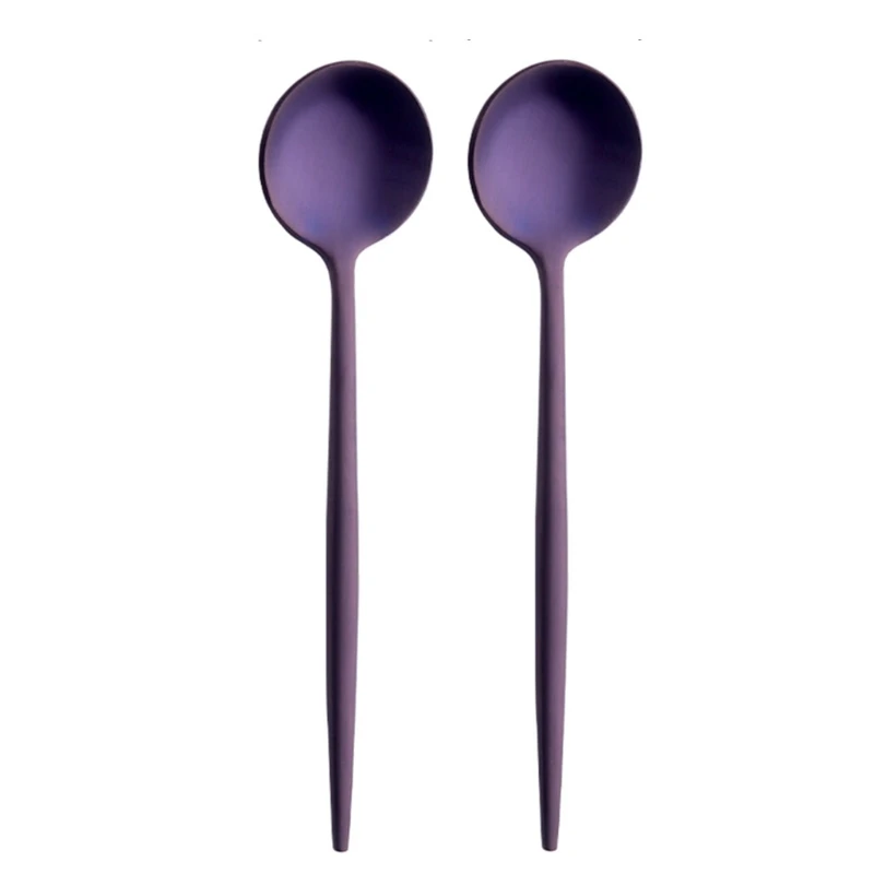

Teaspoons Espresso Spoons and Mini Desserts Stainless Steel Spoons Bistro Spoons W89B