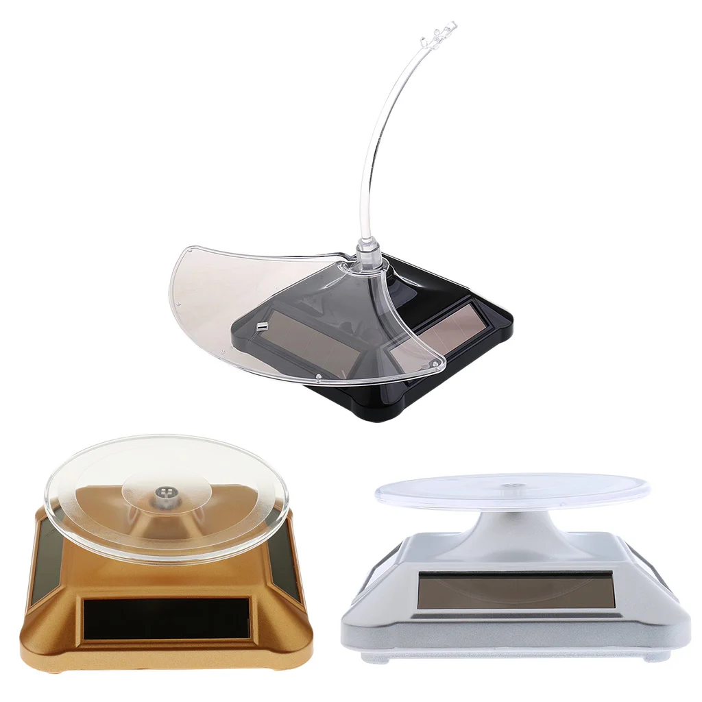 Вращающийся на солнечной энергии держатель для телефона с подставкой и