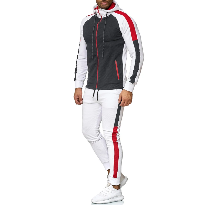 

Men's New High Street Casual Men's Suit Jogger Fashion Men's Sportswear Suit Hoodie and Men's Pants