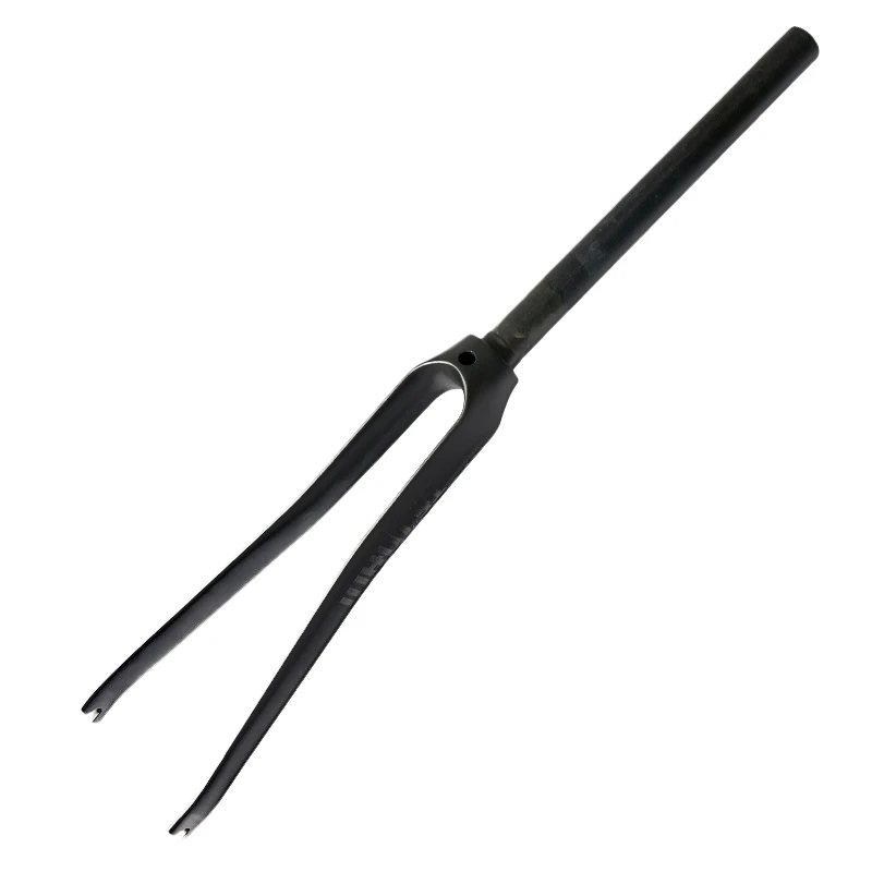 

TEMANI Bicycle Front Forks Matte Carbon Fiber Road Bike Fork Disc Brake Straight Tube Forks 28.6X700X23C Bicycle Accessories