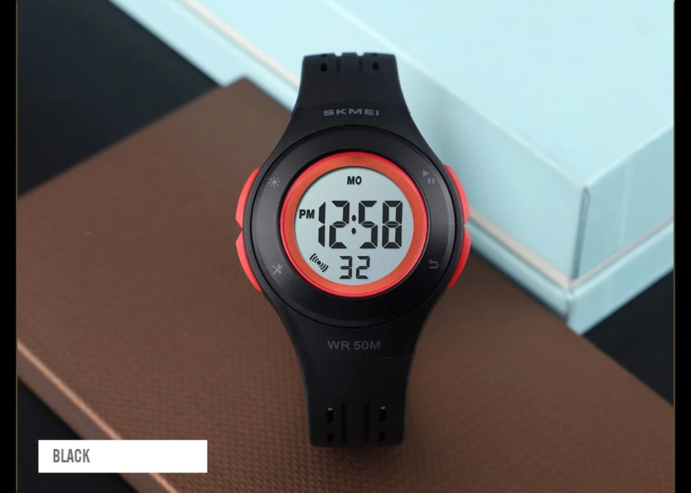 

SKMEI Sport Kids Children Watch Fashion Boy Girl Electronic Wristwatches LED Digital Calendar Waterproof Watches 1455 montre