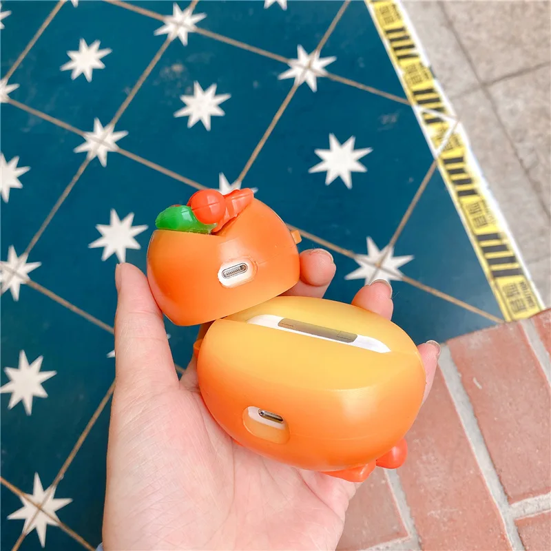

Cute Cartoon Case For AirPods Case Hot dog Sausage Soft Silicone Cases For Apple Airpods 2 1 gen pro Case Cover Funda Keychain