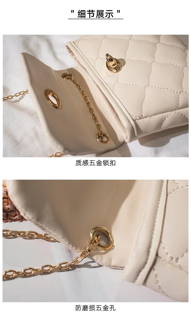 

Luxury Handbags Women Bags Designer Fashionable Purses Wild Rhombus Women's Shoulder Bag For Girls Solid Messenger Bag Satchels