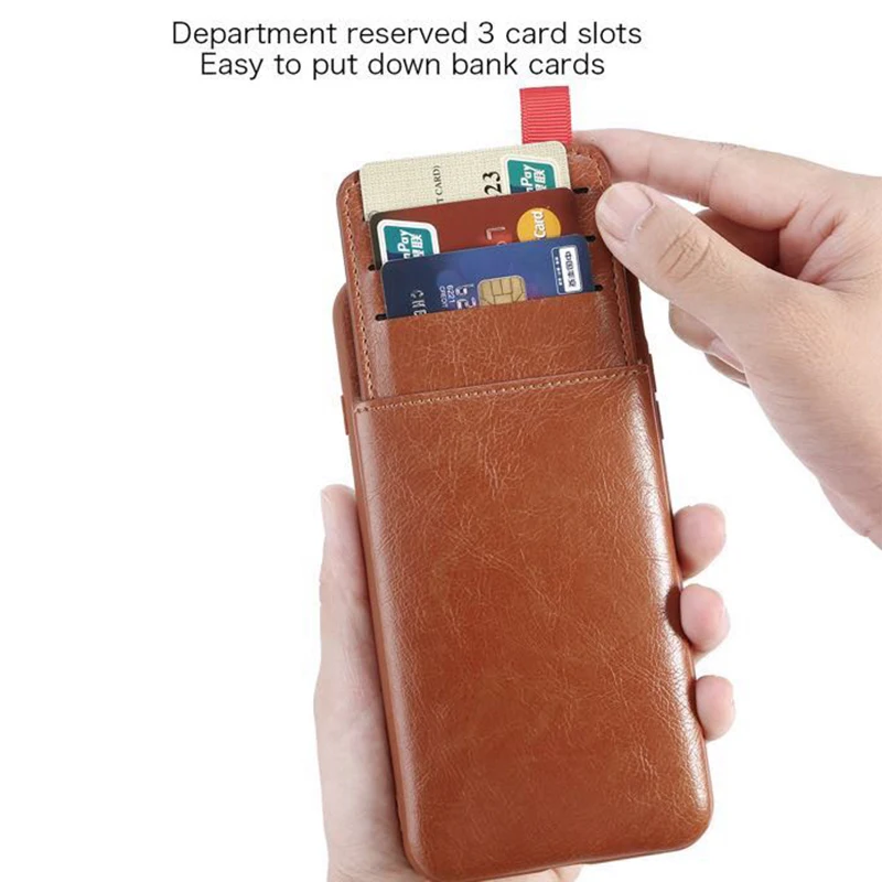 Cover For iPhone 11 Pro Max Case Retro PU Leather Card Slot Wallet Man X Xr Xs 6S 7 8 Plus Cases |