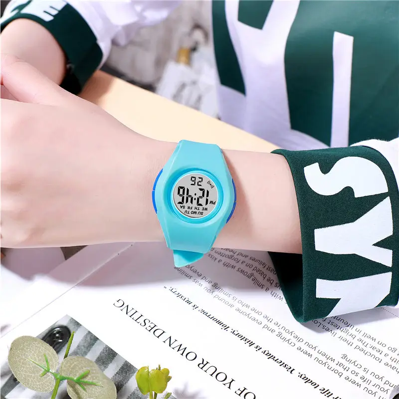 SYNOKE Watch Life Waterproof Sport Children LED Digital Kids Watches Luxury Electronic For Kids Clock Wrist Boys Girls Gift 2020