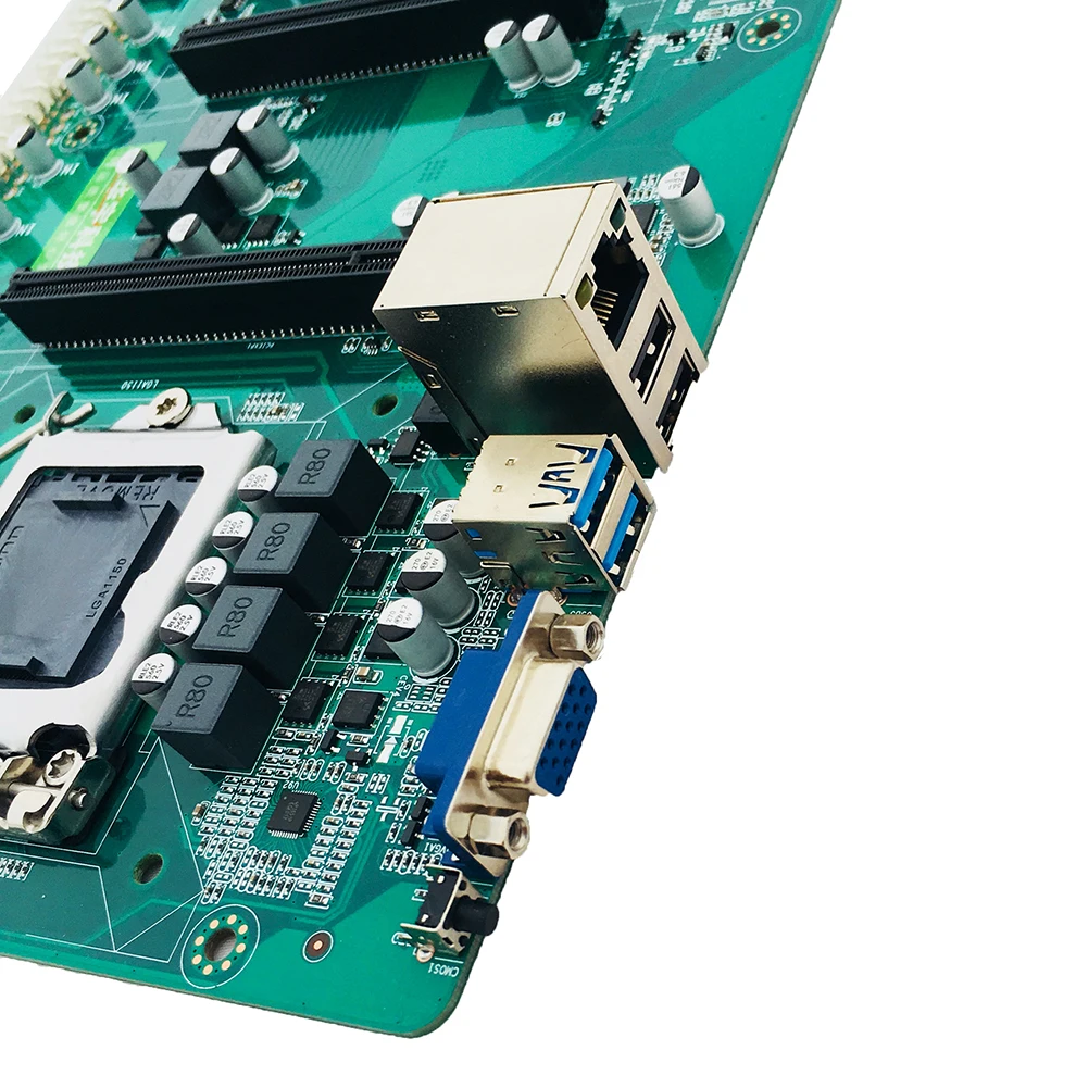 Preise Mine Bord 8 Karte Motherboard B85 In-linie BTC Multi-grafiken LGA 1150 ETH Große Raum Motherboard Mine Board Für Computer