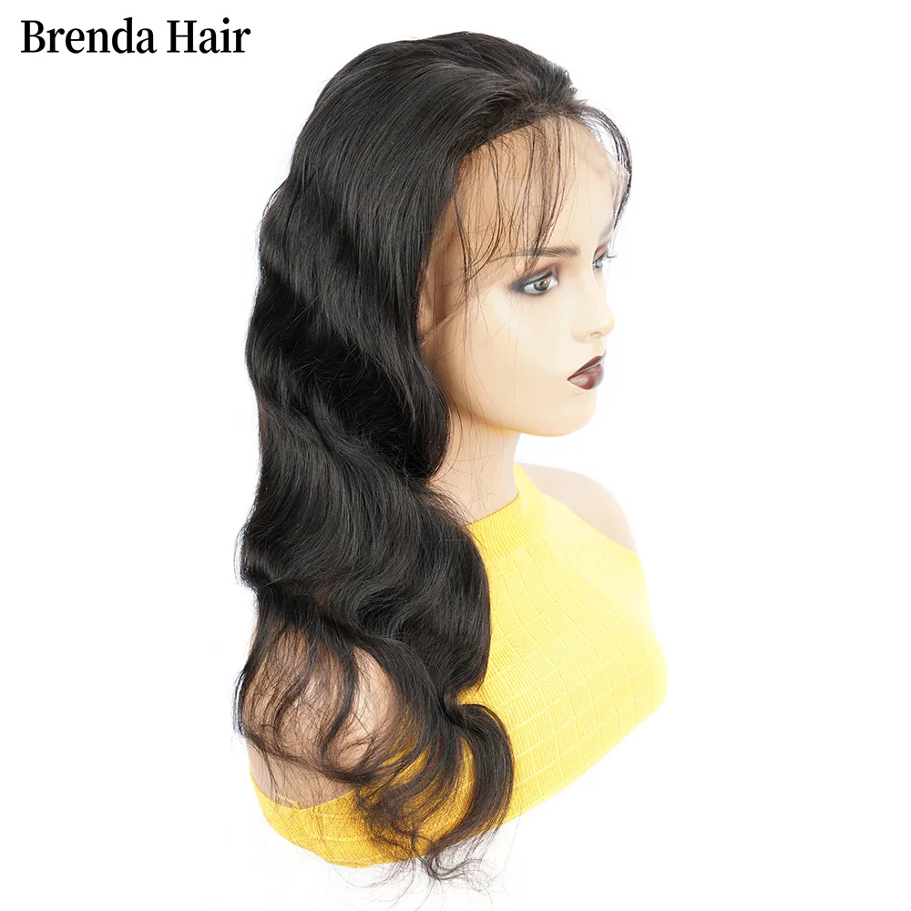 Парики из человеческих волос на сетке для чернокожих женщин волнистые передние