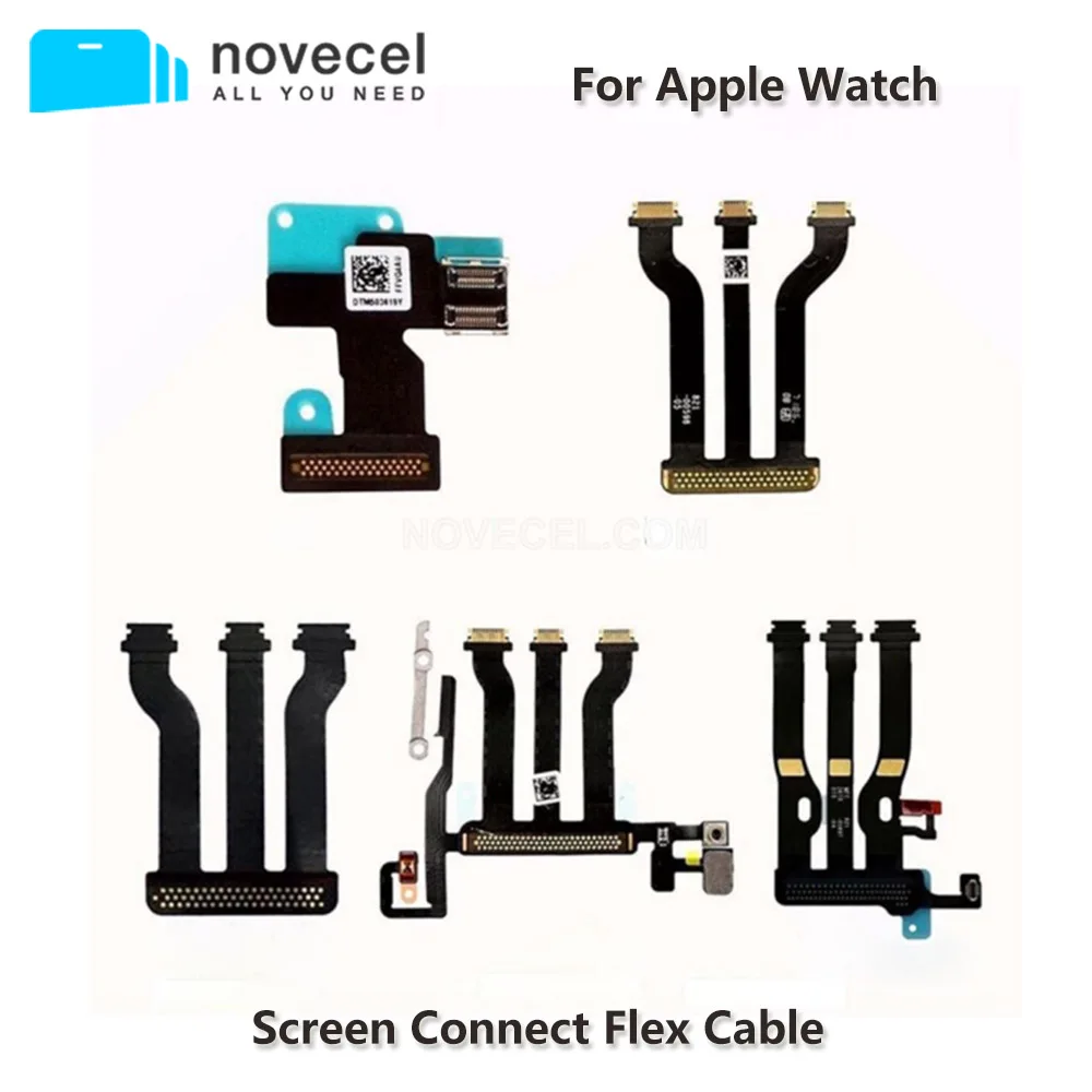 Новое поступление гибкий кабель Novecel для сенсорного экрана Apple Watch серии S1 S2 S3 S4 S5