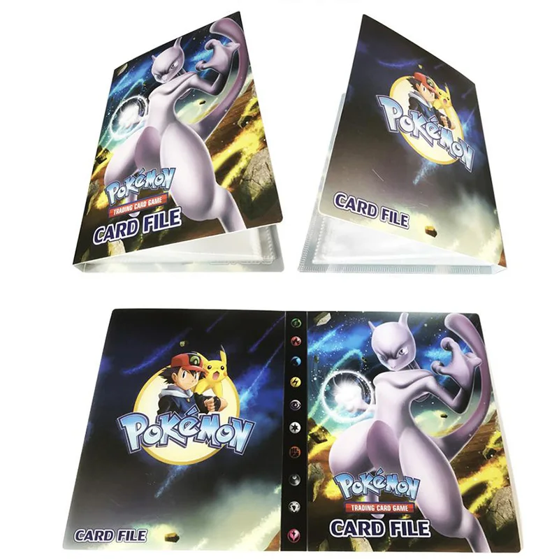 Модная коллекция карт для Pokemon карты Альбом Книга карта Коллекция 240 | Спорт и