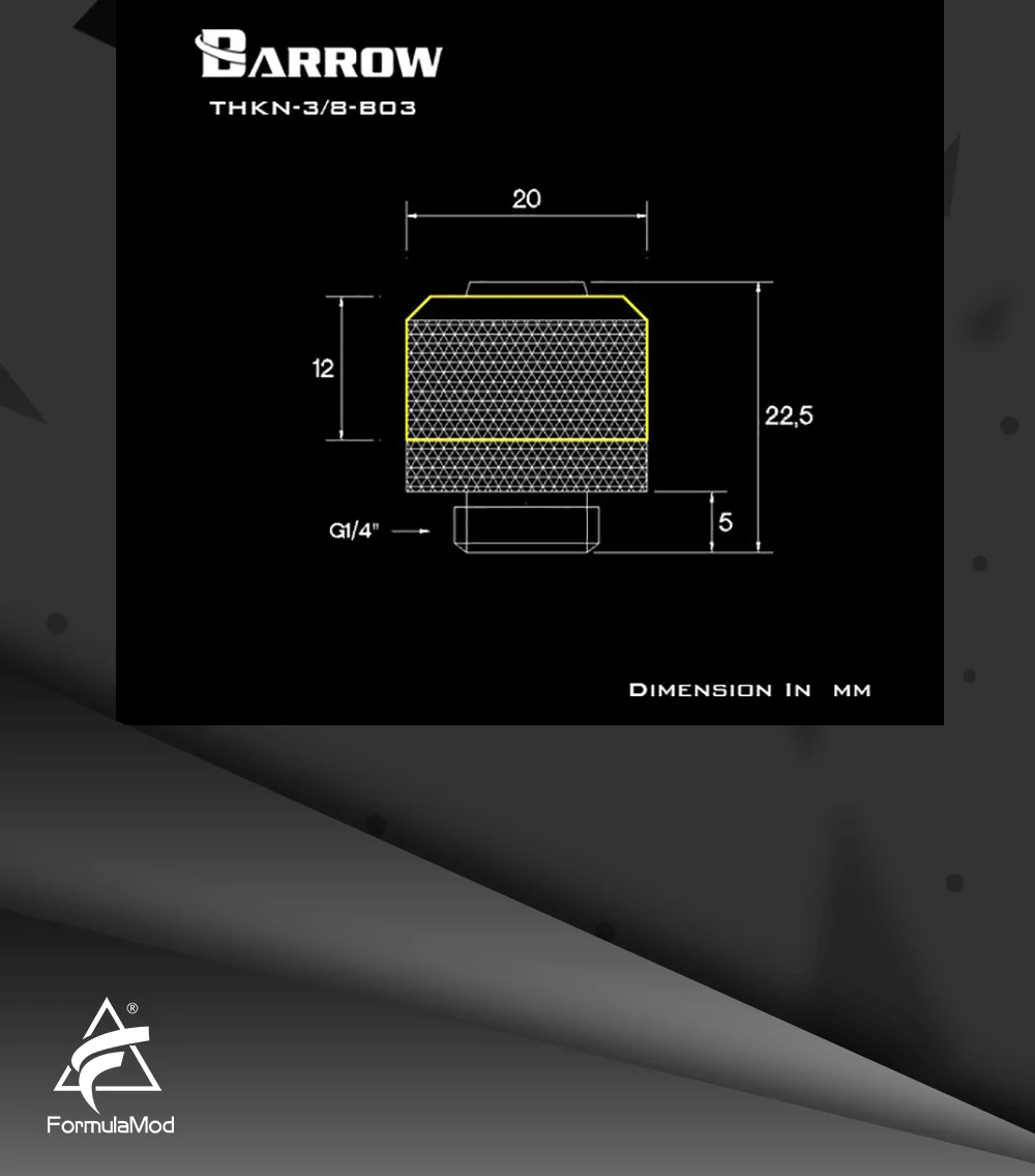 Курган THKN-3/8-B03, 3/" ID* 1/2" OD 10x13 мм Мягкая трубка фитинги, G1/" фитинги для мягких труб