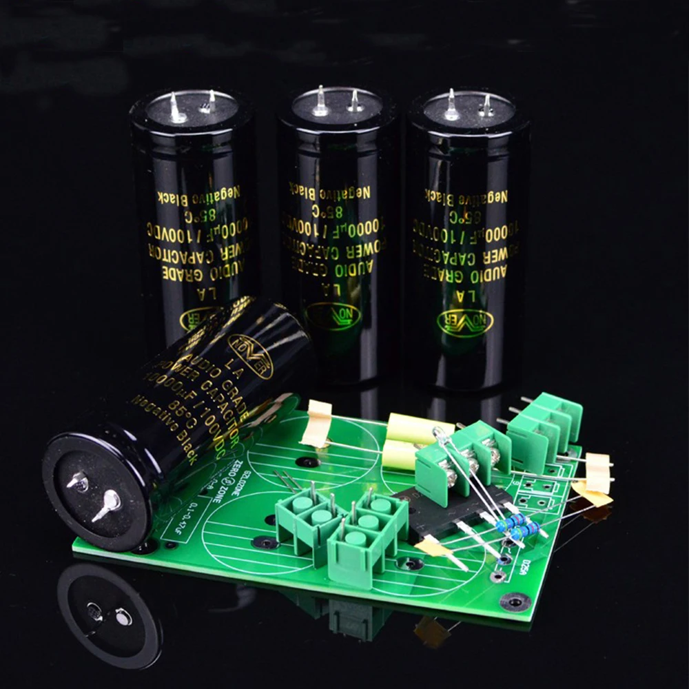 10000UF 100V *4 25A HP-O-A Nover DIY KITS / Finished Board Rectifier Filter After Stage Power AMP Amplifier Supply | Электроника