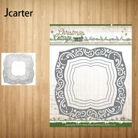 pattern square border new metal cutting dies craft stencil diy for scrapbooking handmade card make shape album decoration model