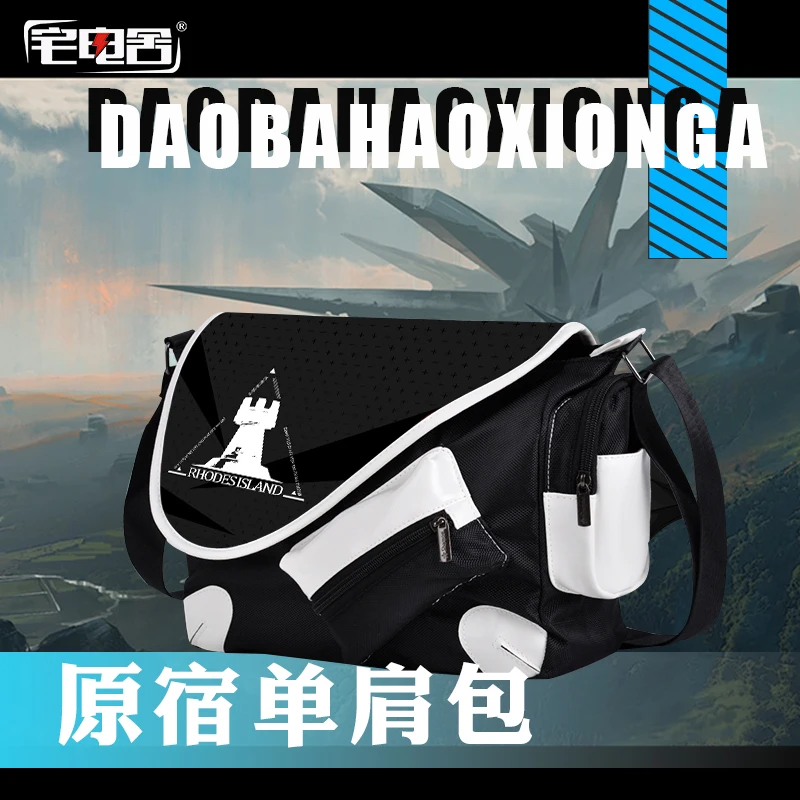 

Arknights аниме оператор в стиле Харадзюку сумки на плечо для женщин с рисунками героев мультфильмов для школьников, на каждый день, большого ра...