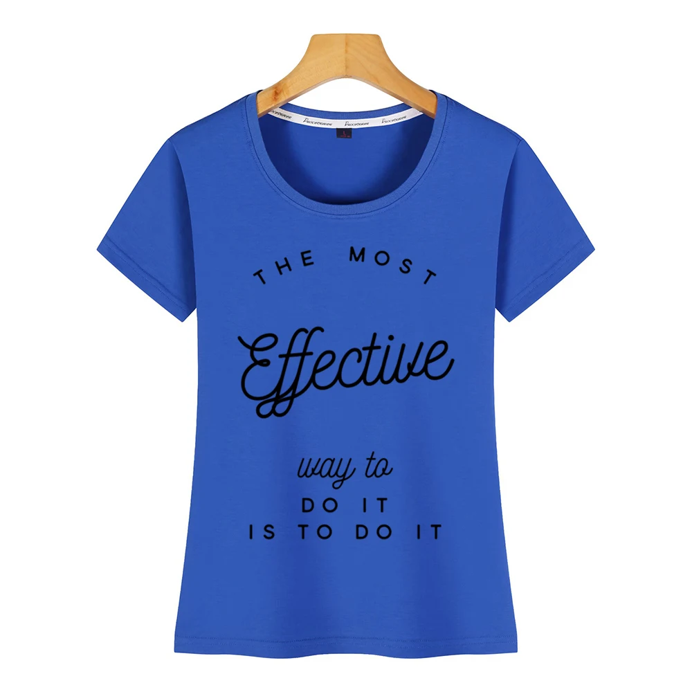 Женская футболка самый эффективный способ сделать это сексуальная Футболка Harajuku