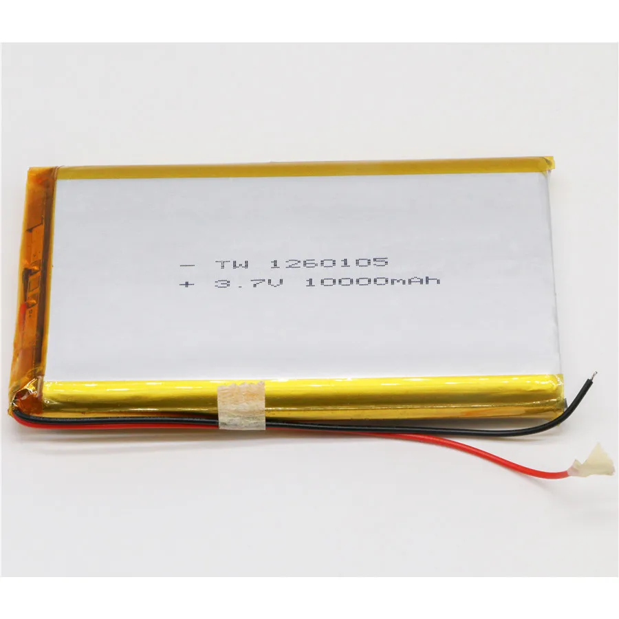 Аккумуляторы для ноутбуков литий полимерные аккумуляторы высокой емкости 1260105 3 7