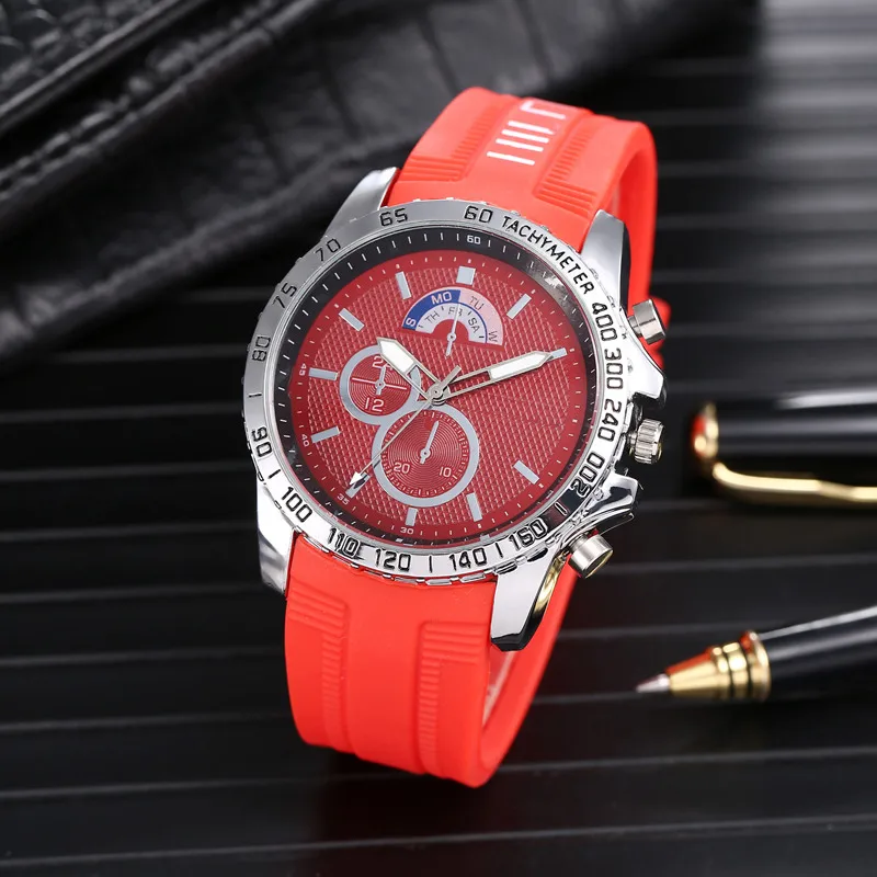 Мужские кварцевые часы известного бренда модные повседневные Роскошные