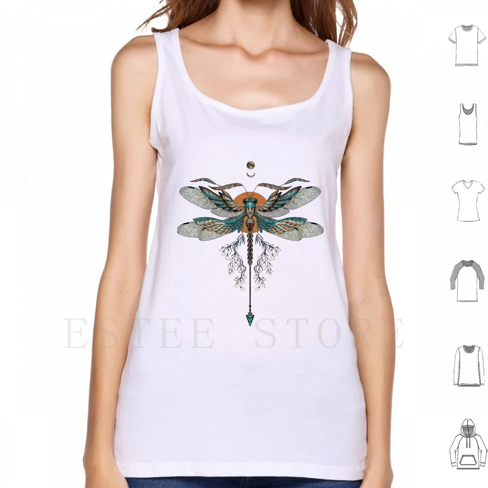 

Dragon Fly Tattoo Tank Tops Vest Cotton Dragon Fly Tattoo Dragon Tattoo Fly