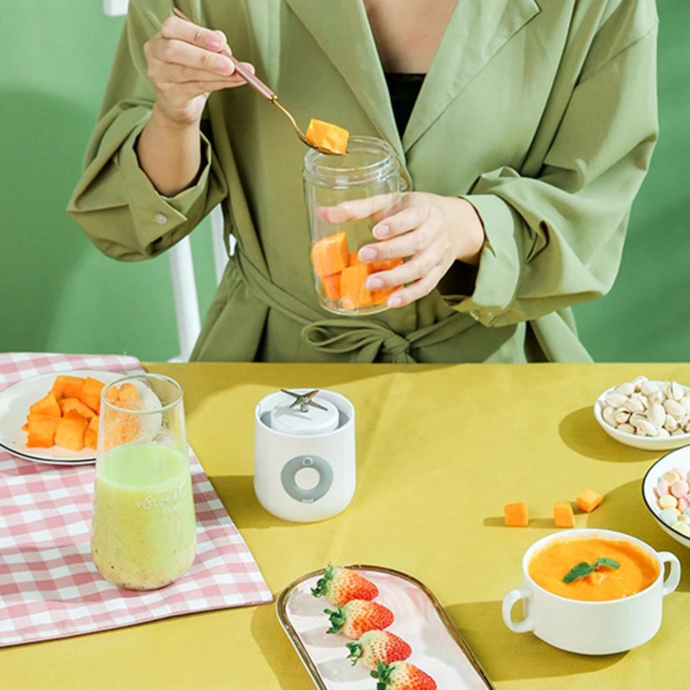 

500ml Portable Juicer usb Electric Mixer Fruit Smoothie Blender For Machine Personal Food Processor Juice Extractor