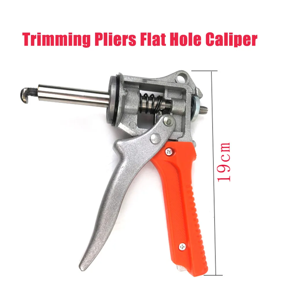 

Auto Car Dent R-epair Tool Clip E-dge Trimming Pliers Flat Hole Caliper Free Sheet Metal