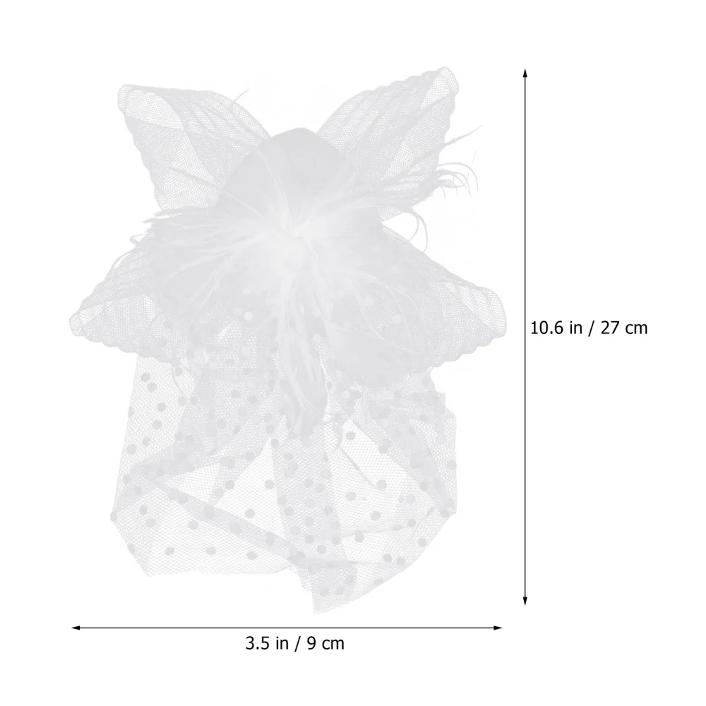 

1 Set of Stylish Hat and Dancing Party Lady Unique Headwear