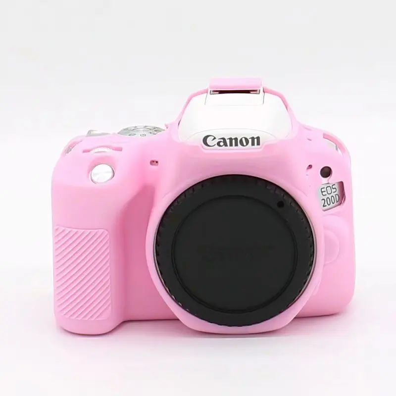 Чехол для DSLR камеры, мягкий силиконовый чехол, Резиновая Защитная сумка для Canon EOS 200D 200D II 200D Mark II Rebel SL2 Kiss X9 DSLR