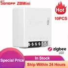 Смарт-выключатель Sonoff Zigbee ZBMINI, двухсторонний выключатель для умного дома, с поддержкой Alexa и Google Home
