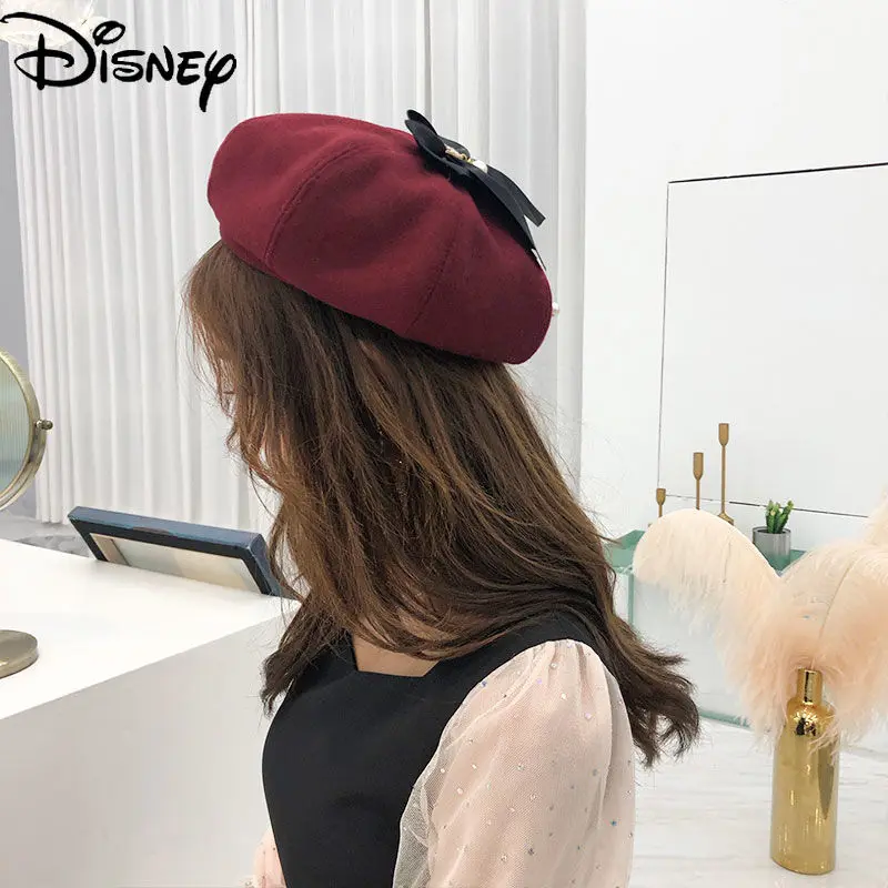 

Disney autumn and winter fashion three-dimensional pumpkin terrier hat simple and cute cartoon fugitive princess casual hat