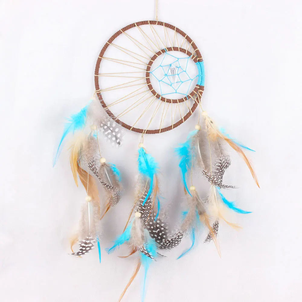 

Bohemia Originality Big Dreamcatcher Indian Style Vintage Feather Hanging Dream Catcher Home Design