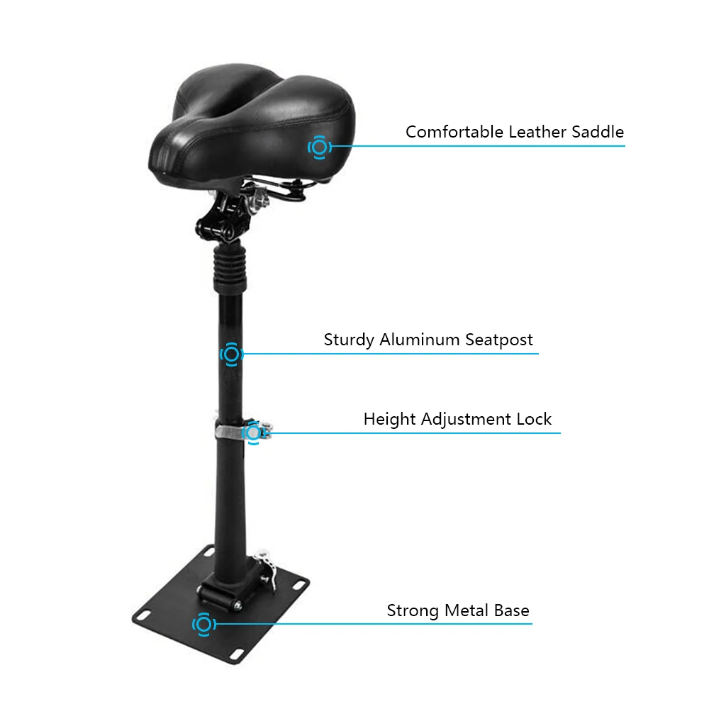 Электрическое седло для скейтборда складное регулируемое по высоте