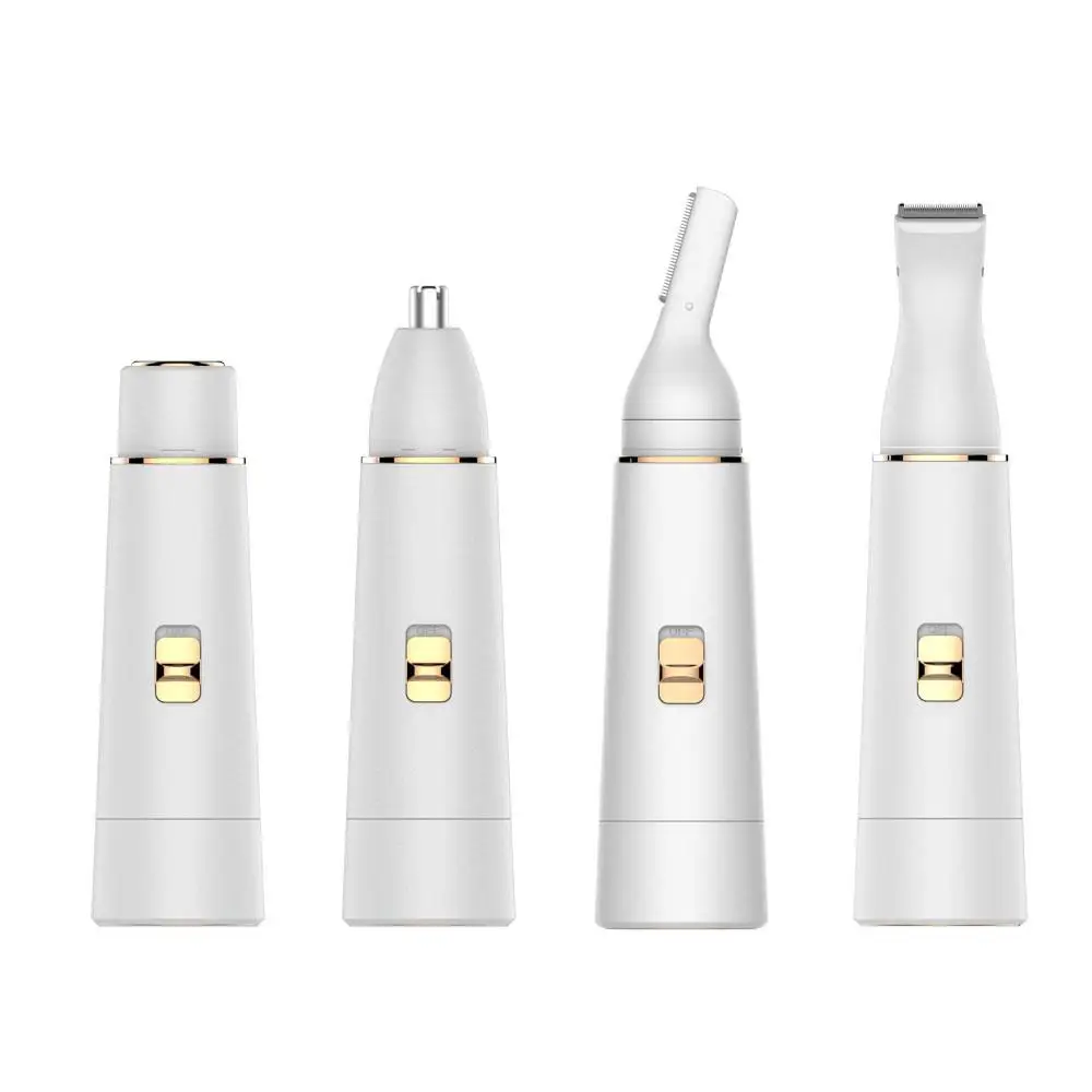 Safety Portable Usb Four in One Does Not Hurt The Pores Epilator Electric for Multiple Connectors All-Round Shaving | Бытовая техника