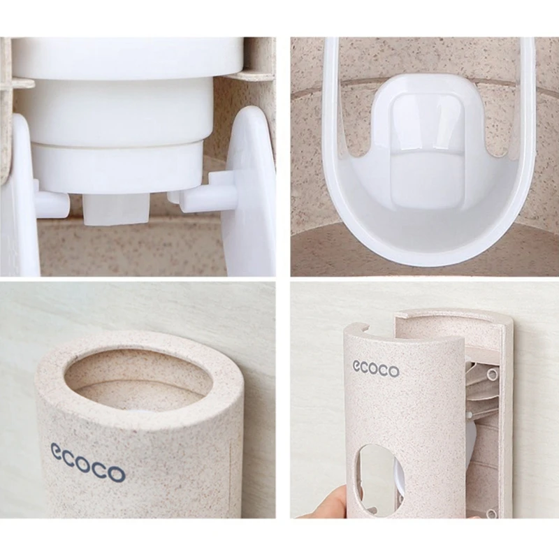 

1Pcs Automatic Auto Squeezer Toothpaste Dispenser Hands Free Squeeze Out Home Appliances Sorting Organizer Bathroom Accessories