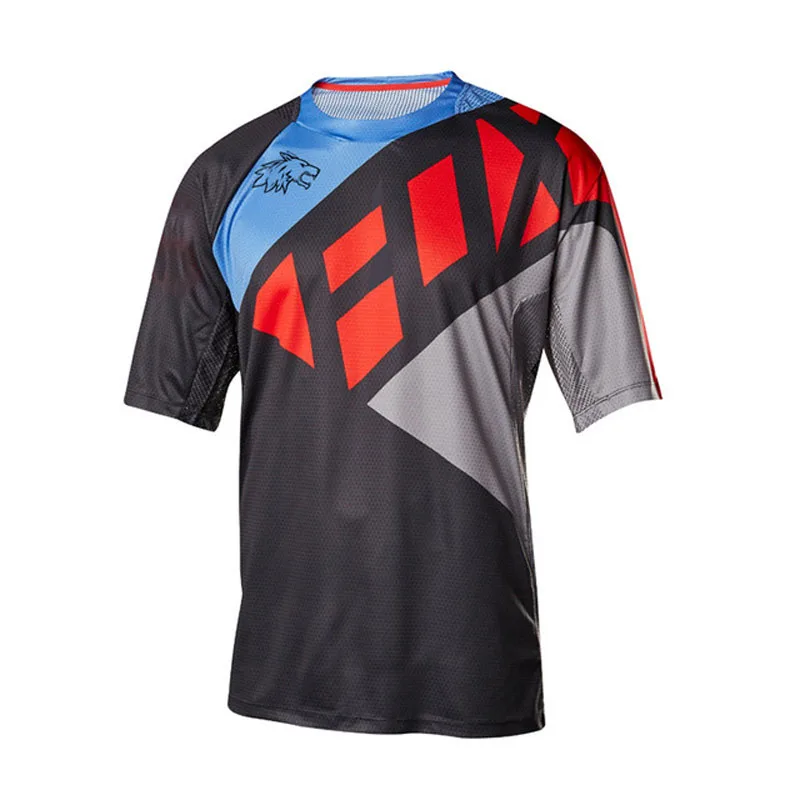 

2020 enduro short sleeve motocross jersey mx mtb cycling for men moto downhill riding dh bicycle shirt FXR FXR DH MTB