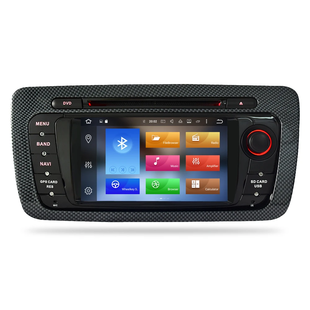 4G ОЗУ Android 10 0 Автомобильный DVD стерео для Seat Ibiza IPS навигация Мультимедиа Видео