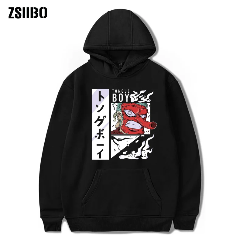 Мужская Уличная Толстовка большого размера модная повседневная трендовая