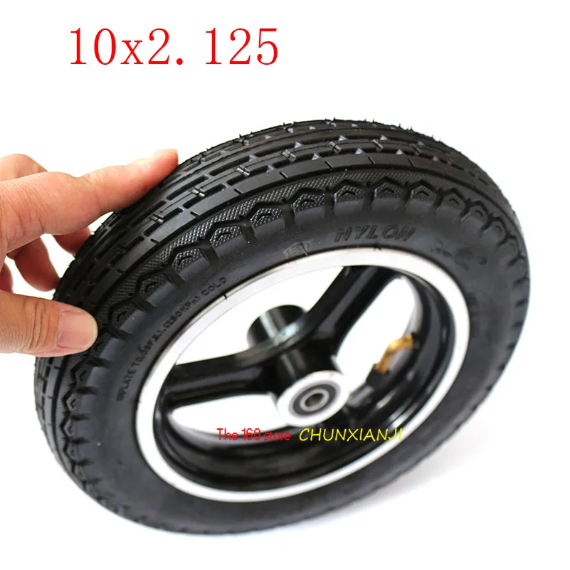 10 Inch 10x2.125 Wheel Hub&amp Tire for Electric Scooter Balancing Hoverboard Self Smart Balance Explosion-proof Tyre | Автомобили и