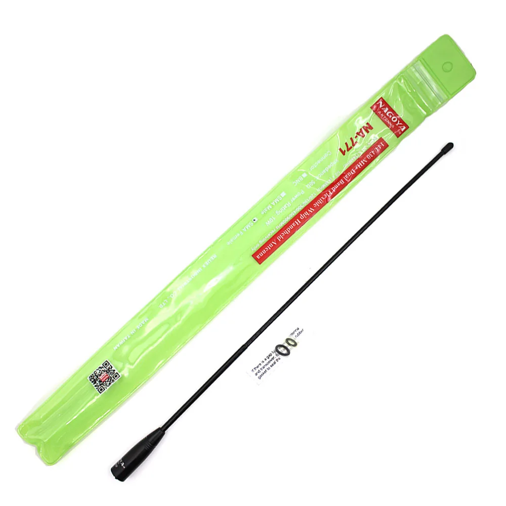 

100% оригинал, Nagoya двухсторонняя радиоантенна SMA Female для BaoFeng NA-771 UV-5R H777 Walkie Talkie