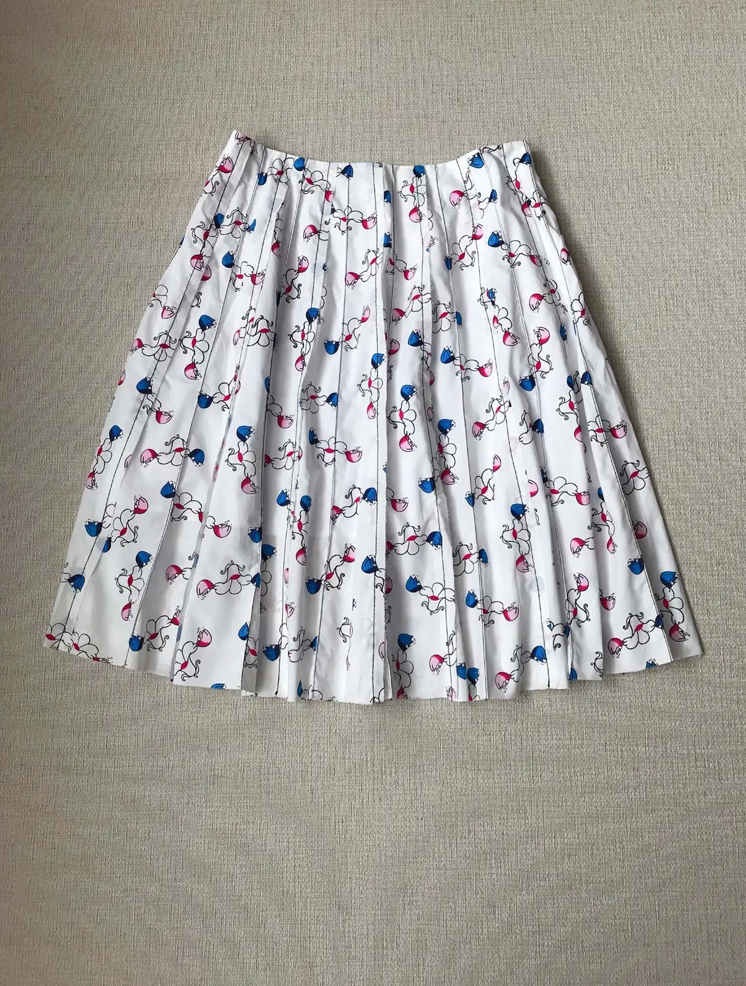 

Spring and Summer 2021 Women's Cotton Pleated Skirt