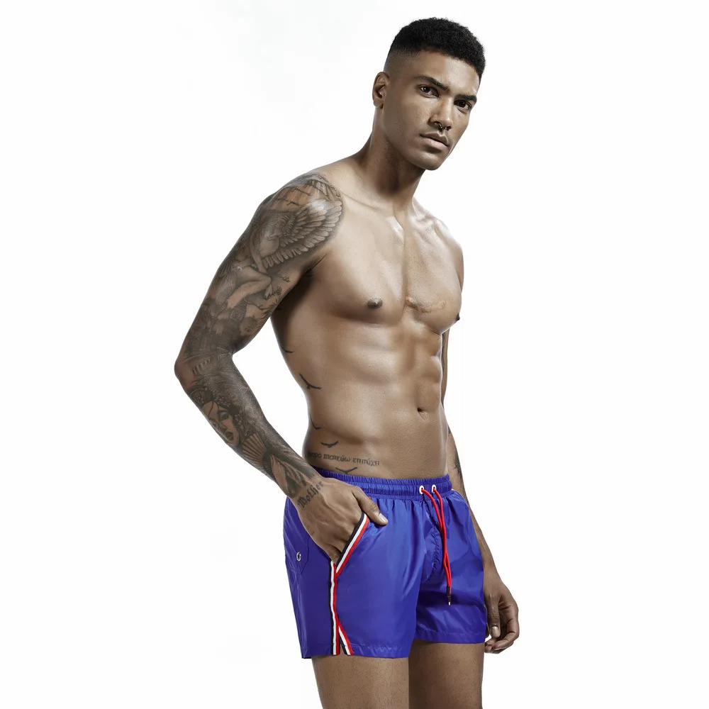 

21 New Men Swimming Pants Quick Dry Casual Outdoor Three Points Shorts Home Multi-pocket Surf Beach Pants Full set of trademarks