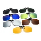 Новинка поляризованные очки для вождения велоспорта рыбалки ночного видения солнцезащитные очки с клипсой для дневного времени солнцезащитные очки