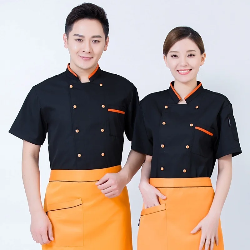 Одежда летняя одежда с коротким рукавом рабочая для отеля мужское и женское