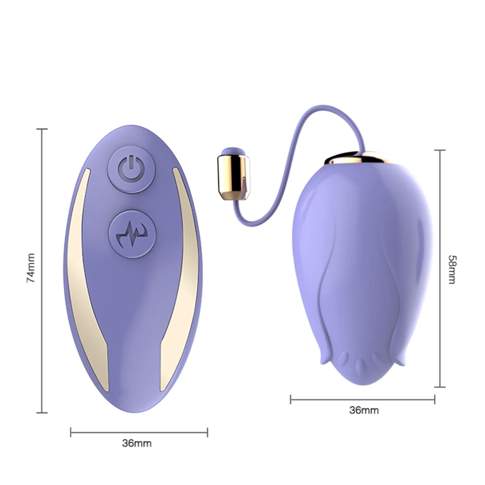 Беспроводной Вибратор Flow Bud с дистанционным управлением Вибрирующая Силиконовая