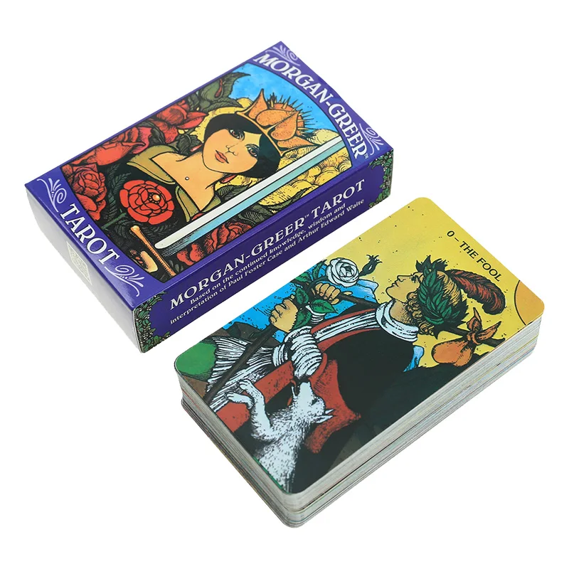 Juego de baraja de Tarot con gu&iacute;a en PDF, juguete de adivinaci&oacute;n basado en Rider, Waite-3