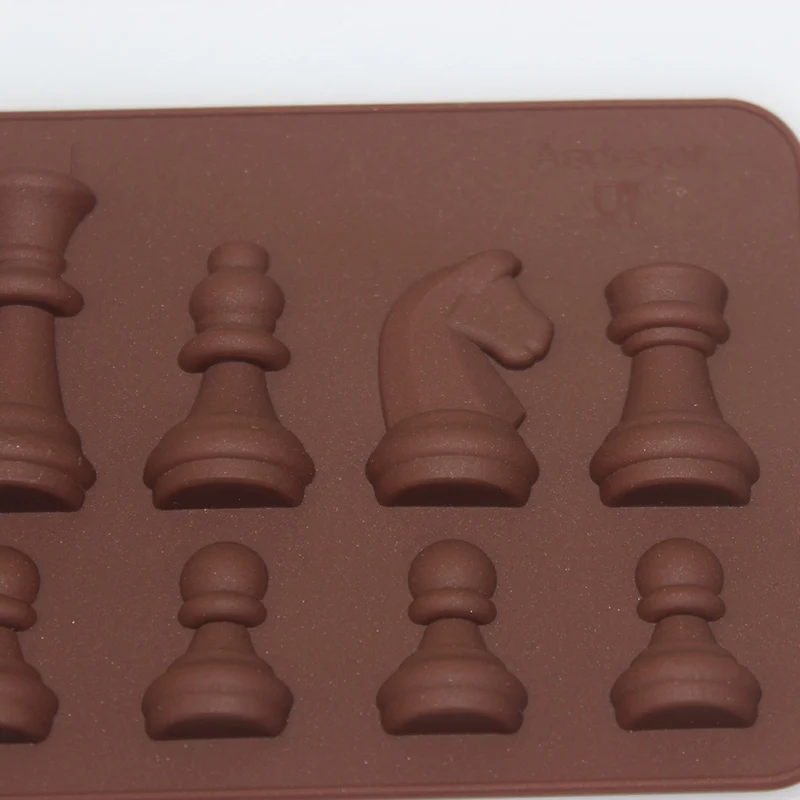 16 полости Международная Шахматная форма для шоколада кубика льда сахарного мыла