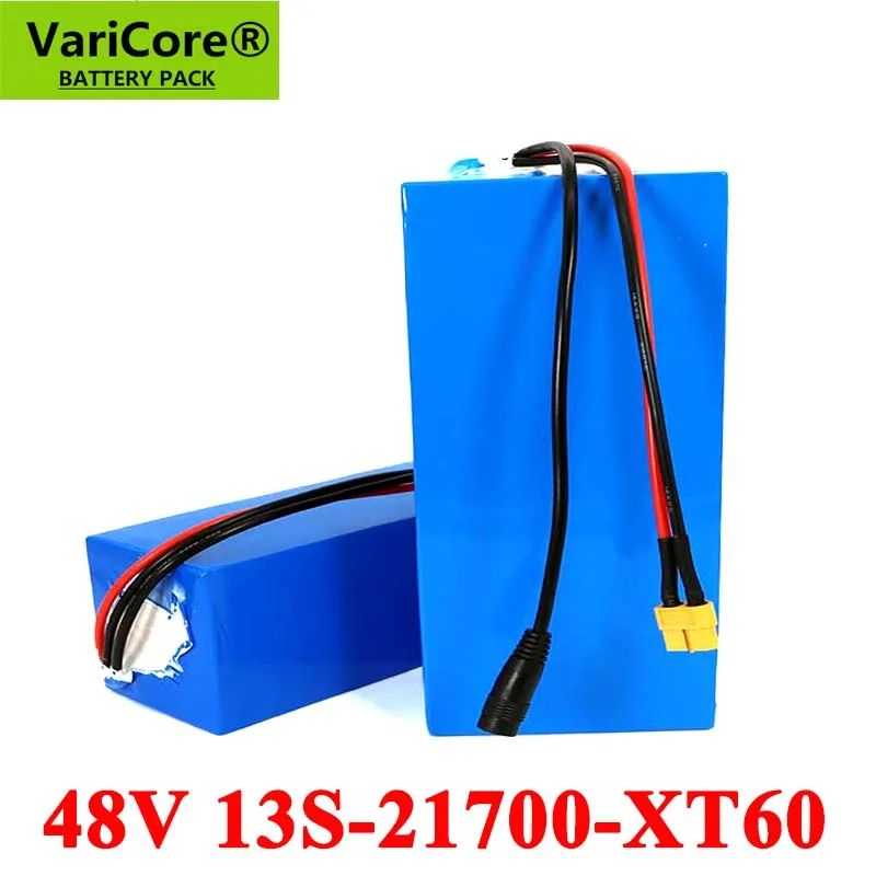 VariCore 48V 30ah 25ah 20ah 15ah 54.2v Power 30A BMS batteries 21700 Lithium Battery Pack For Electric bike Electric Scooter