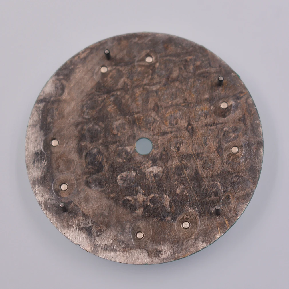 Зеленый стерильный циферблат для часов 28 5 мм подходит ETA2836 2824 miyota8205 8215 светящийся