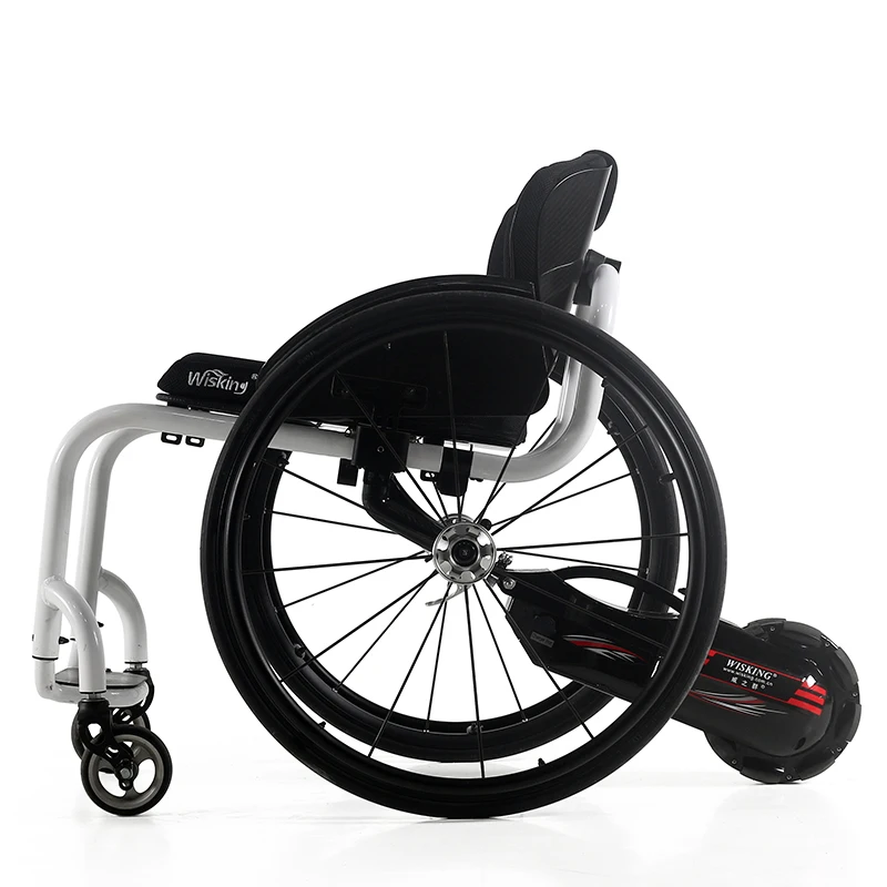 Rigid wheelchair 8 дюймов контроллер электромотора для инвалидной коляски с помощью интеллигентая(ый) преобразования Наборы с литиевой Батарея - Цвет: Rigid wheelchair