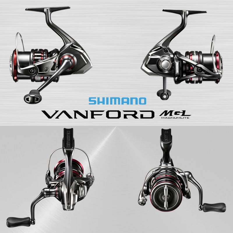 Катушка спиннинговая SHIMANO VANFORD 2020 3000 4000 MGL Rotor CI4 + с длинным ходом бесшумный привод